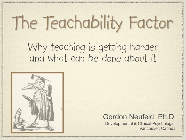 The teachability factor ori